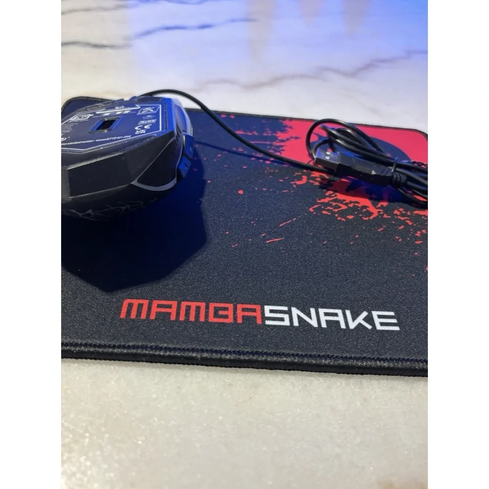 Mambasnake Liger T11 Wired Gaming Mouse Including Mouse Pad USB Cable